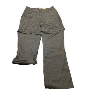 Magellan Fish Gear Falcon Lake Convertible Zip Off Cargo Pants Black Size L NWT